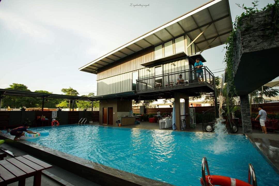 Kluang Container Swimming Pool Hotel Esterno foto