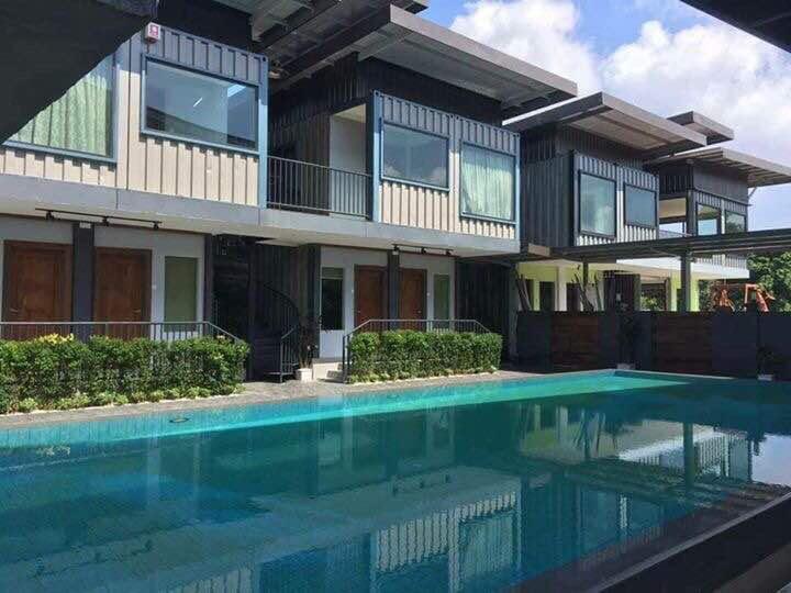 Kluang Container Swimming Pool Hotel Esterno foto